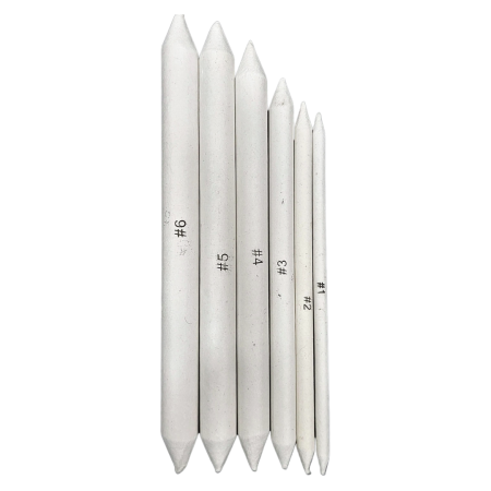 Pastel & Charcoal Blenders Paper Stumps 6 pc Set - Bomeijia