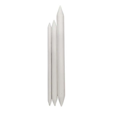 Pastel & Charcoal Blenders Paper Stumps 3 pc Set - Bomeijia