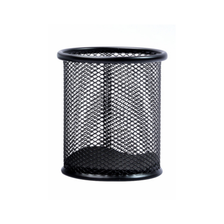 Pen Holder Metal Black