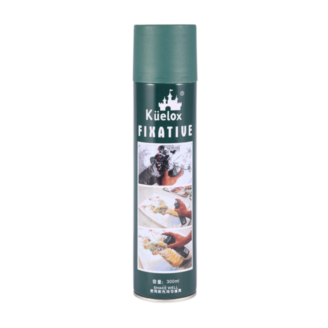 Kuelox Protective Fixative Spray for Drawings - (180ml/300ml) - Image 3