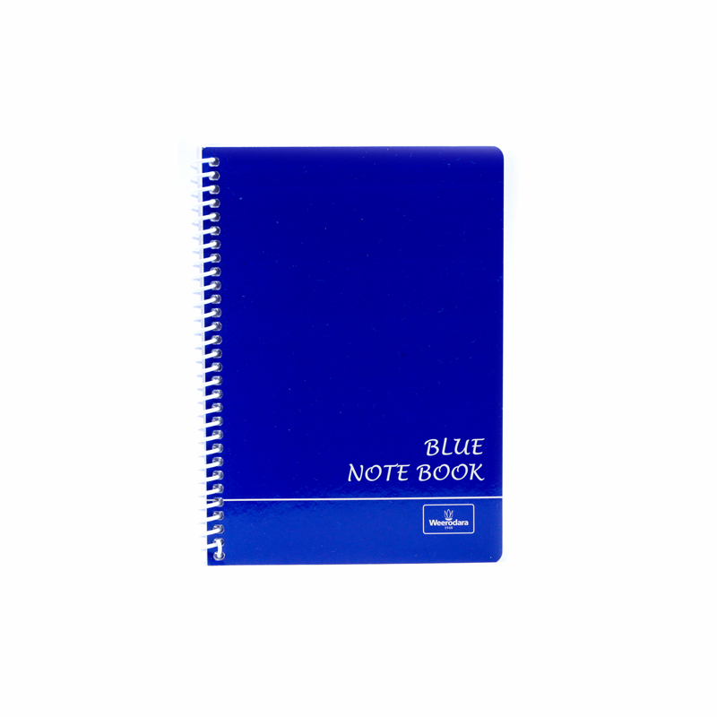 Notebook Blue Cover Spiral - Weerodara