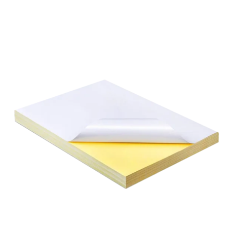 Sticker Paper White A4 - (Matte/Gloss)