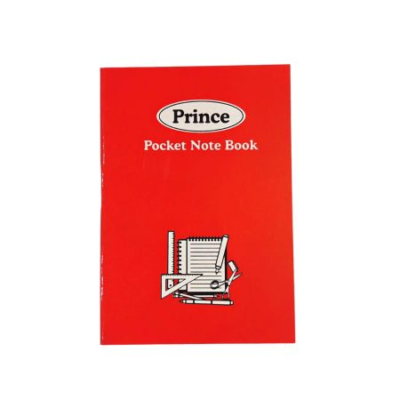 Notebook Red Cover A7 Pocket Size