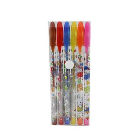 Glitter Pen Multi Colour - 6 Colour
