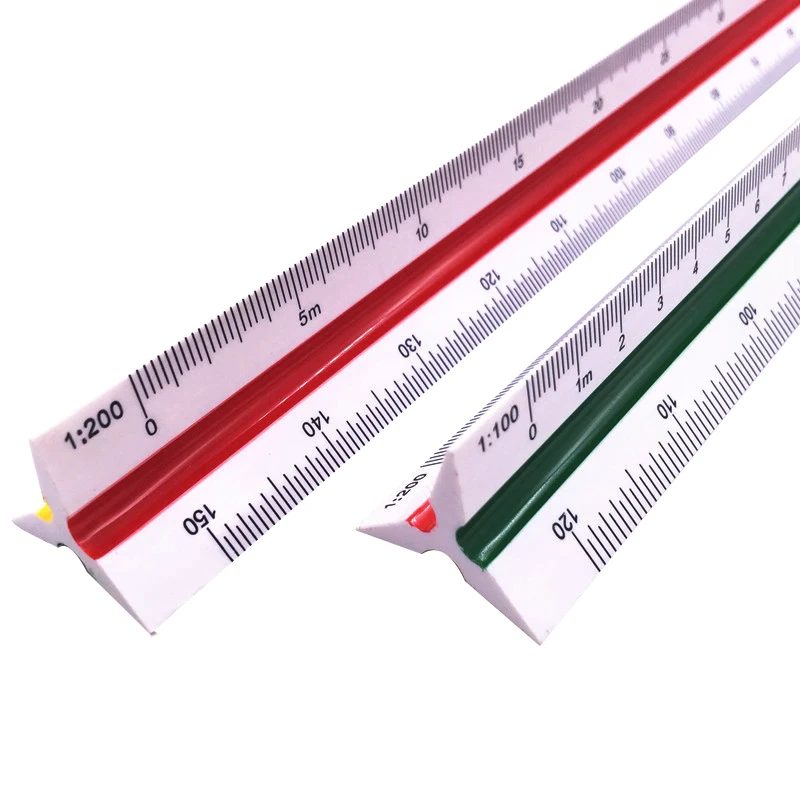 Triangular Scale Ruler - Deli - Image 5
