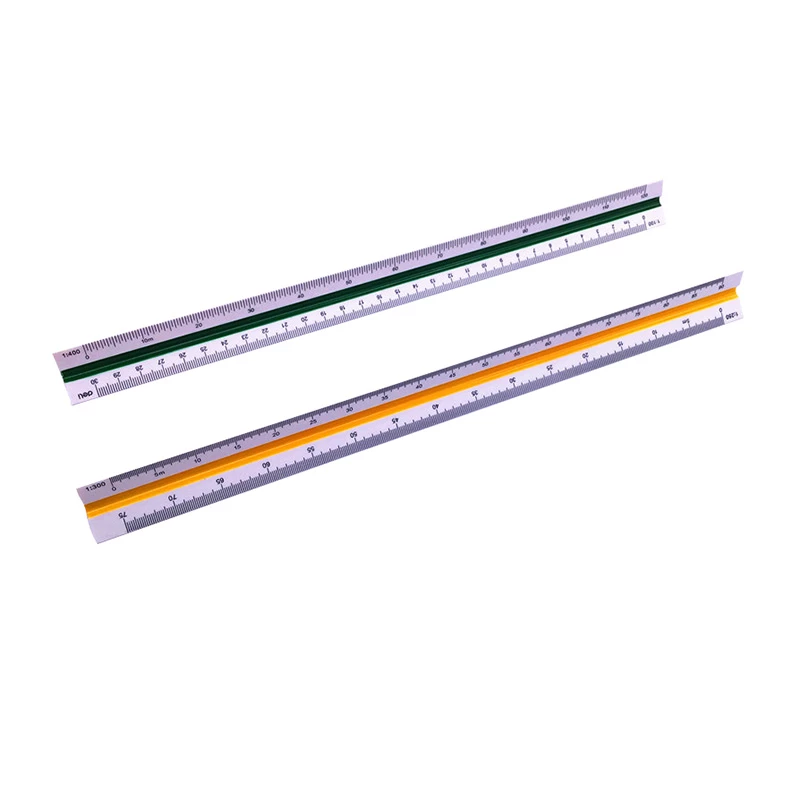Triangular Scale Ruler - Deli - Image 2