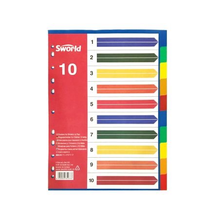 File Dividers/Seperators - (10 tabs/12 tabs/A-Z tabs)