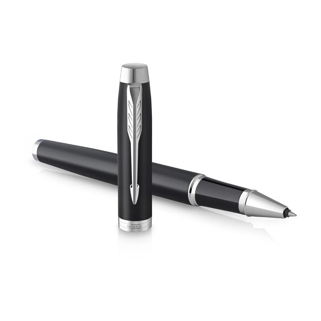 Parker Pen IM Chrome Tip Roller Ball - (IM-CT Black/Gun Metal) - Image 4