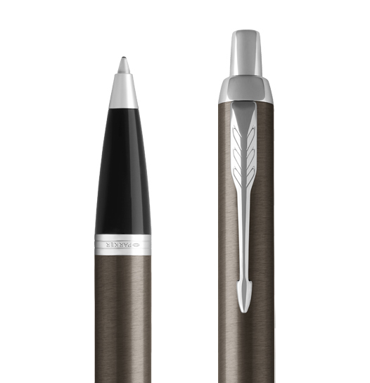 Parker Pen IM Gold/Chrome Tip Ball Point - (IM-CT Gold/Black/Espresso) - Image 4