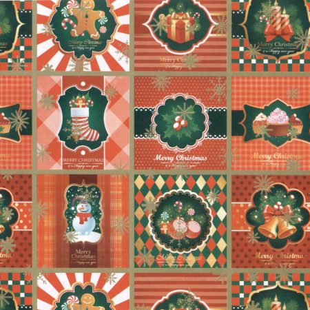 Wrapping Paper Gloss G443 - Christmas