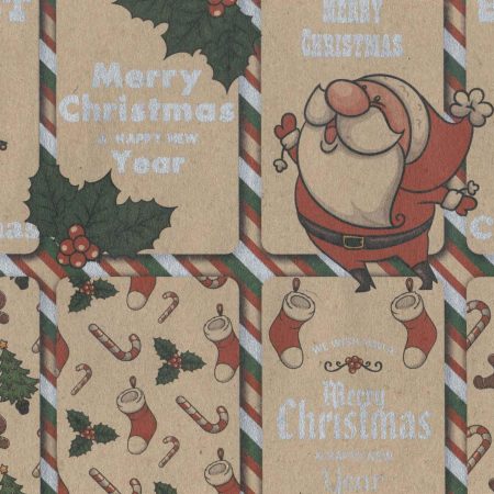 Wrapping Paper Craft C045 - Christmas