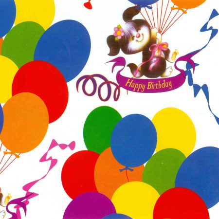 Wrapping Paper Gloss G065 - Happy Birthday