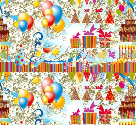 Wrapping Paper Gloss G533 - Happy Birthday