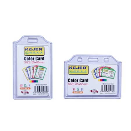 PVC Plastic Exhibition ID Card/Pass Holder Kejea T-732
