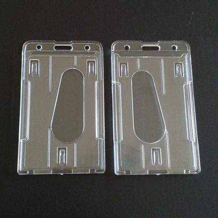PVC Hard Plastic Exhibition ID Card/Pass Holder K810 Anti Fold