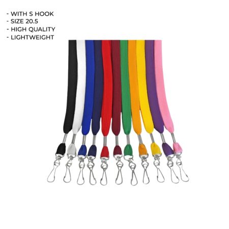 Lanyard ID Cord/String - Cotton Hook Type